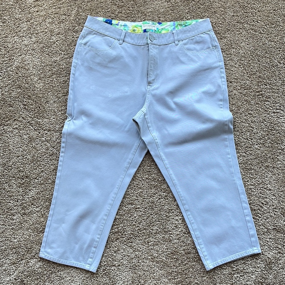 Coldwater Creek Gray Capri Pants - Picture 4 of 6